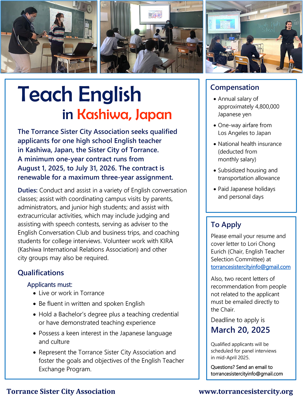 Teach English Flyer