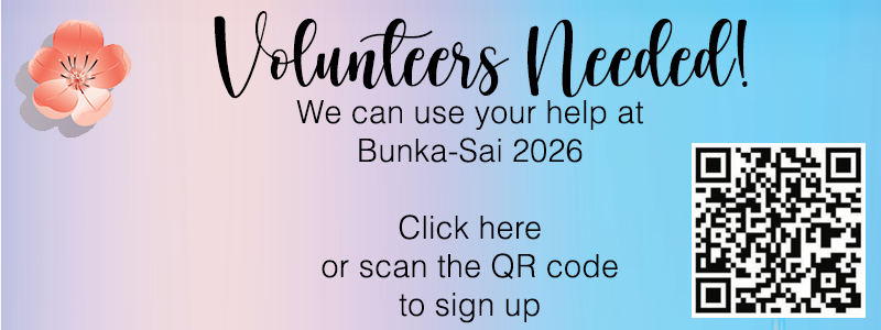 Volunteer for Bunka-Sai
